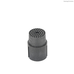 Pr&auml;zise spritzgegossene Mikrodiffusord&uuml;se aus medizinischem Acetal mit 360&deg;-Mikroperforation und Ausrichtungsschlitzen f&uuml;r Beatmungsger&auml;te