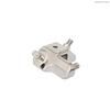 Support de montage personnalis&eacute; en acier inoxydable usin&eacute; CNC &agrave; 5 axes montrant plusieurs ports filet&eacute;s et une structure renforc&eacute;e